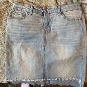 Denim skirt